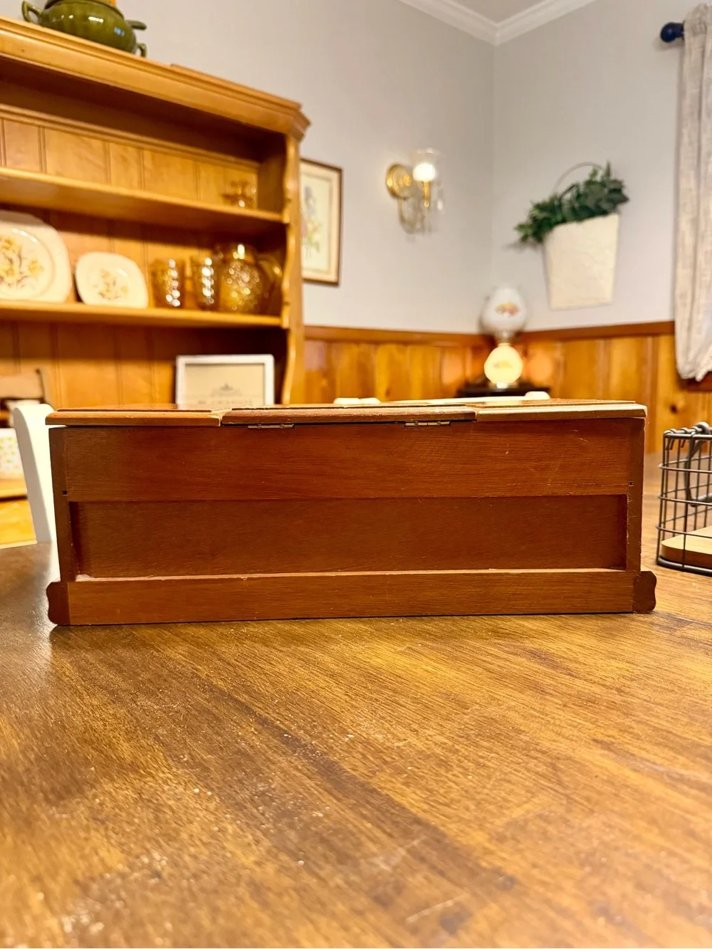 Wooden Jewelry Box Organizer